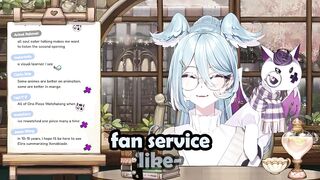 Does Elira care about Fan Service in Anime?