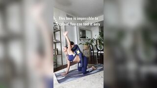 Some things are just felt/known! Yoga mom #shortvideo #yoga #momlife #love #shorts #cute #power