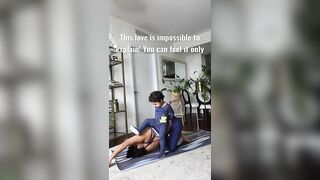 Some things are just felt/known! Yoga mom #shortvideo #yoga #momlife #love #shorts #cute #power