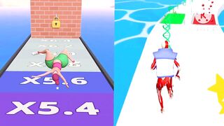 Twerk 3D Race Vs DNA Run - All Levels Gameplay walkthrough (IOS,Android)