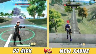 Dj Alok Vs New Xayne Character Ability Test (HP CHALLENGE)???????? //Garena Free Fire Max