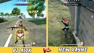 Dj Alok Vs New Xayne Character Ability Test (HP CHALLENGE)???????? //Garena Free Fire Max