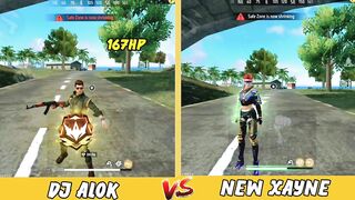 Dj Alok Vs New Xayne Character Ability Test (HP CHALLENGE)???????? //Garena Free Fire Max