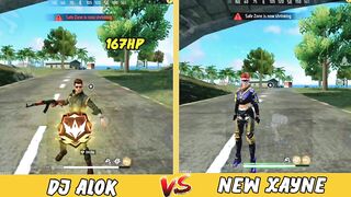 Dj Alok Vs New Xayne Character Ability Test (HP CHALLENGE)???????? //Garena Free Fire Max