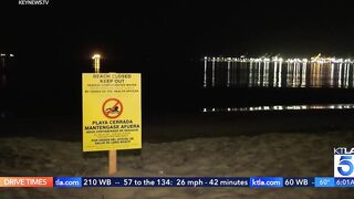 Large sewage spill closes beaches in Long Beach