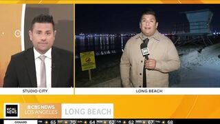 Downey sewage spill prompts beach closures in Long Beach