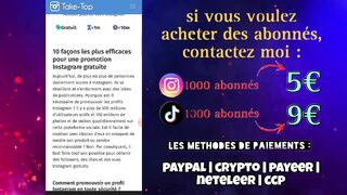 comment avoir des abonnés instagram facilement et rapidement