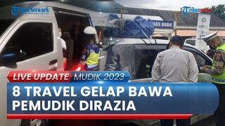 Travel Gelap Masih Marak, Aparat Gabungan Razia 8 Travel di Sukabumi yang Bawa Penumpang Mudik