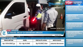 Travel Gelap Masih Marak, Aparat Gabungan Razia 8 Travel di Sukabumi yang Bawa Penumpang Mudik