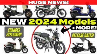 New 2024 Models Released: Motorcycle & Scooter Lineup Announcement Review