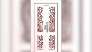 Wooden double door models #13 #teak wood main door design #door design ideas #latest front door