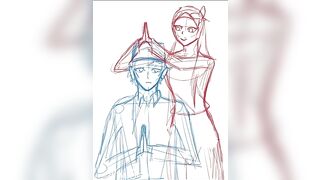 How to Draw Anime Kimetsu no Yaiba (Demon Slayer) Idul Fitri #shorts #short