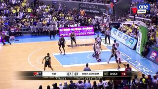 TNT-Ginebra Game 6 finish | Honda S47 PBA Governors' Cup