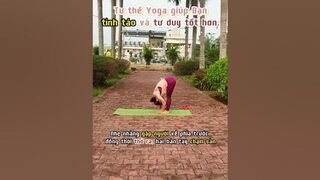 Tư thế Yoga giúp Bạn Tỉnh Táo và Tư Duy tốt hơn #shorts