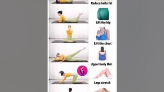 Exercises to Lose Weight Fast | Yoga Exercises for Women #exercise #shapeup #workout #youtubeshorts