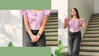 Myntra Tops Haul Starting at 239/- Summer Tops Haul | Try on Haul #myntratophaul #meeshotophaul