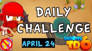 Bloons TD 6 Daily Challenge | Random Dud's Challenge | No Hero No MK No Powers | April 24 2023