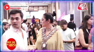 Anupamaa Stars Rupali Ganguly and Sudhanshu Pandey Cheer Up the Models at BTFW 2023 | SBB