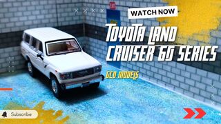 1/64 Toyota Land Cruiser 60 | Diecast Model Unboxing | GCD Models