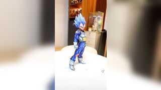 2D VEGETA BLUE #figure #dragonball #dragonballz #dragonballsuper #dbz #anime #vegeta #vegetablue