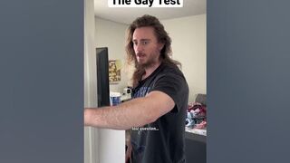 the gay test #shorts #comedy #funny