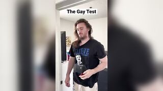 the gay test #shorts #comedy #funny