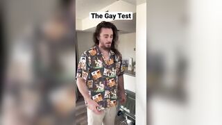 the gay test #shorts #comedy #funny