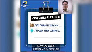 CASO DE CLIENTE Cisterna flexible de agua potable ???? ¡3 cisternas operativas en la Alta Montaña!