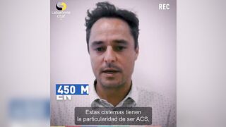 CASO DE CLIENTE Cisterna flexible de agua potable ???? ¡3 cisternas operativas en la Alta Montaña!