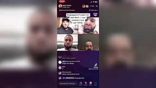 Engelsgesicht spielt mit dem Brot ???? von anderen Live auf TikTok #engelsgesicht #norespect #viral