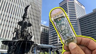 Epic Fingerboarding Challenge in the City!