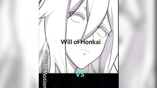 Will of Honkai vs anime pt1 #honkaiimpact3rd #rimurutempest