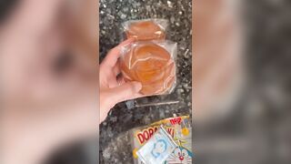 Irresistible Japanese anime Doraemon Dorayaki dessert!