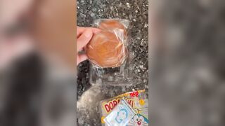 Irresistible Japanese anime Doraemon Dorayaki dessert!