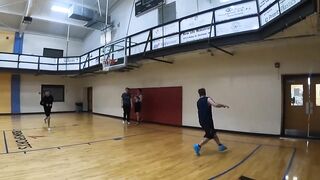 2v2 #basketball ???? 5 games to 12 I went 5-0 and put up 45 points #mixtape