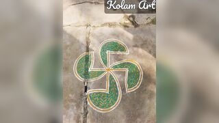 #kolam Art#beautiful Kolam Designs#blessed With Yoga Tamil#simple Kolams#Trend rangoli# Begginer