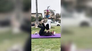 Acro yoga beginner