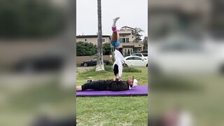 Acro yoga beginner