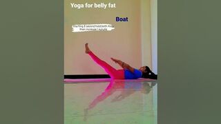 Yoga for belly fat...