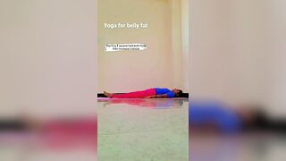 Yoga for belly fat...