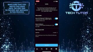 How To Turn Off Limits On Instagram