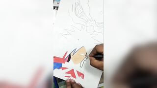 Madara uchiha art ???? #shorts #art #artist #anime #naruto #colors #trending #youtube #viral