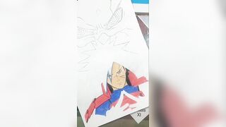 Madara uchiha art ???? #shorts #art #artist #anime #naruto #colors #trending #youtube #viral