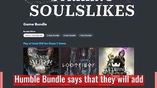 Humble Striking Soulslikes Bundle Out Now