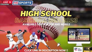 Oakridge Vs Manistee - High School Baseball Live Stream