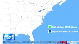 New FAA routes for faster, more direct travel on East Coast | Morning in America