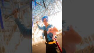 Un cosplay de trunks incroyable #anime #photography