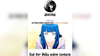 Best Anime Waifu ❤️ #anime #naruto #hinata #waifu #bestwaifu #animeedits #kwai #viral #love #waifus