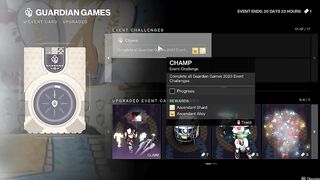 Guardian Games 2023 - All Event Challenges & Triumphs Quick Preview [Destiny 2 ]