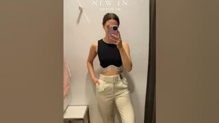 NEW IN ZARA CHANGING ROOM TRY ON HAUL